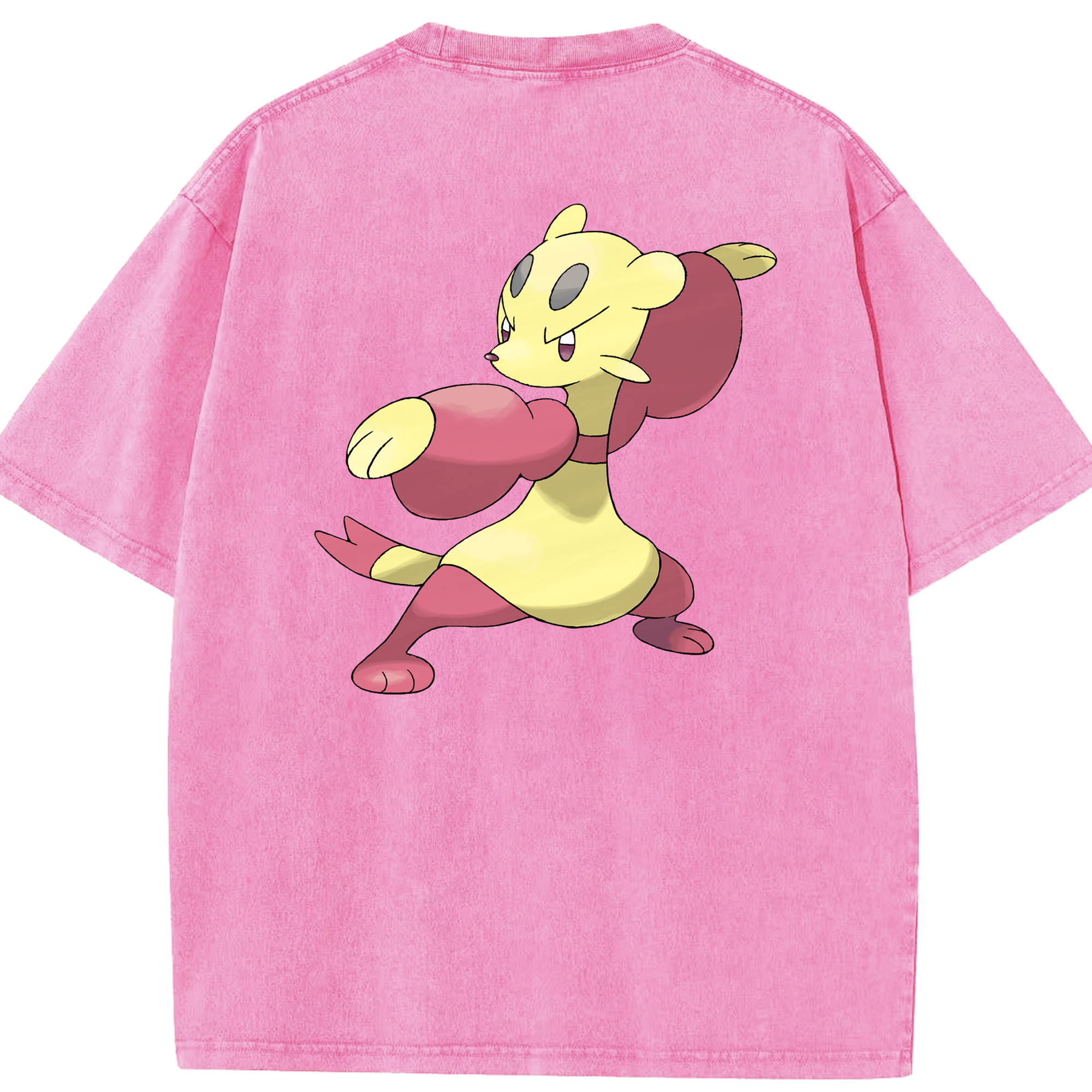（画像用） ポケットモンスター Pokémon 綿100% ヴィンテージ風 半袖Tシャツ（背面プリント）